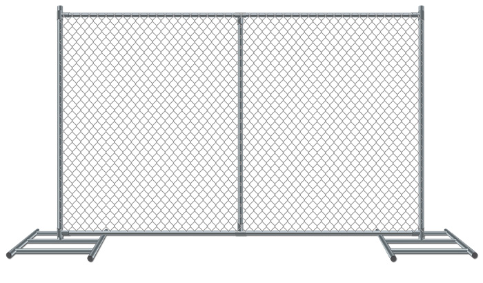 Temporary fence installation for the Lake County, IL area