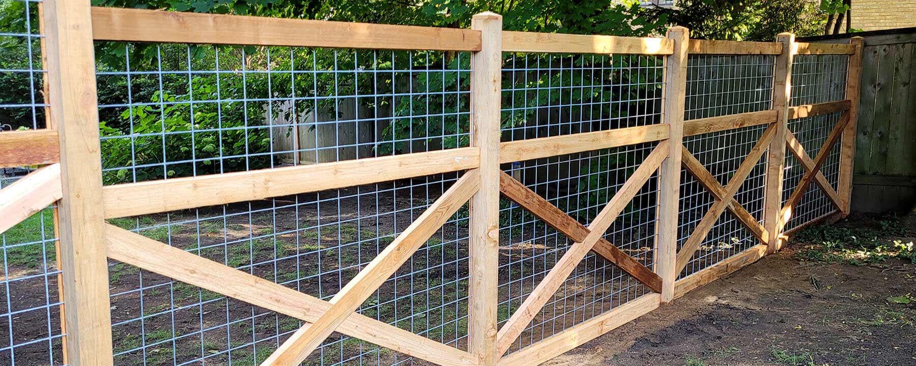 Farm fence installed in Lake County, IL