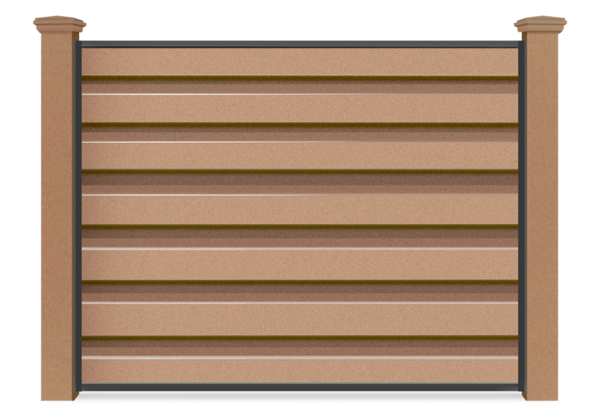 Trex Horizons composite fence