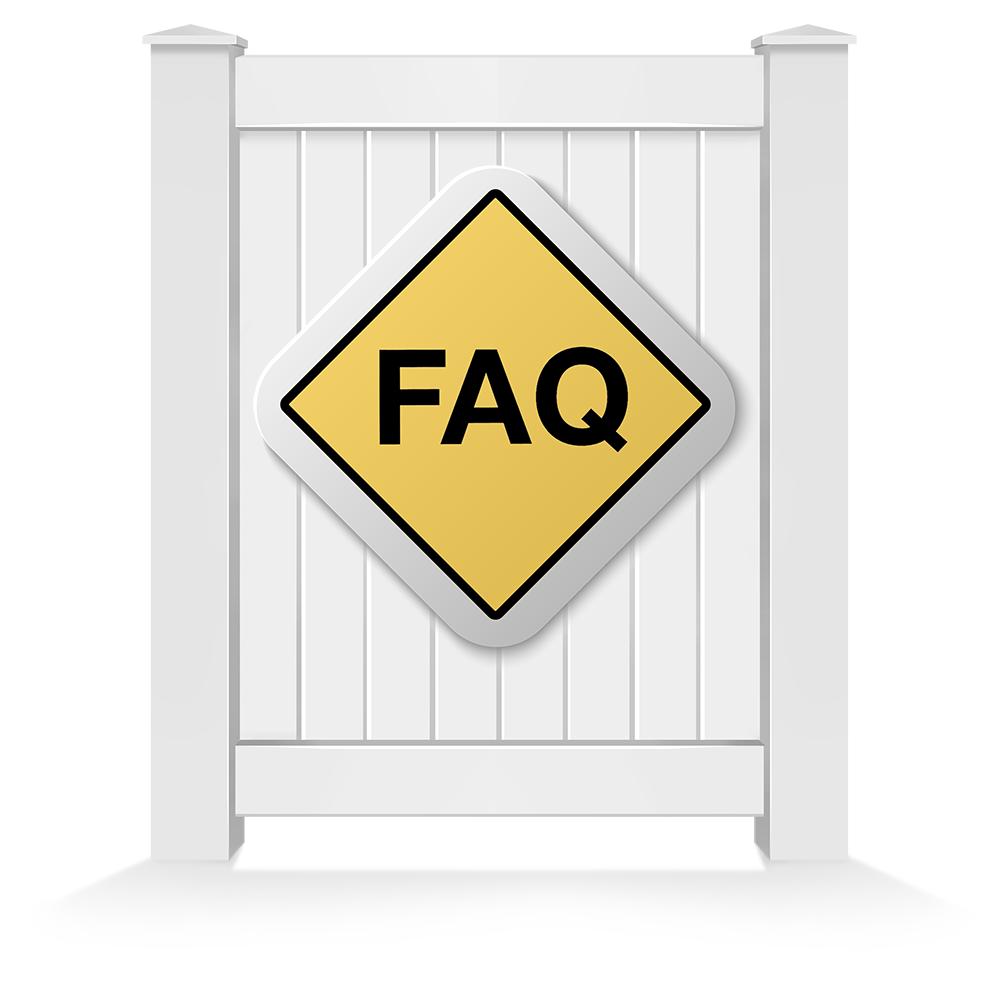 vinyl fence FAQs in the Lake County, IL area